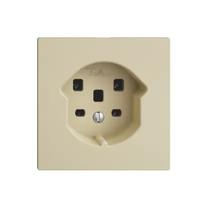 Presa INC EDIZIOdue T25 16A vanille, morsetti a vite 