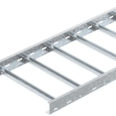 Échelle de câble BET maintien de fonction 60×400×3000mm, acier zingué au feu 