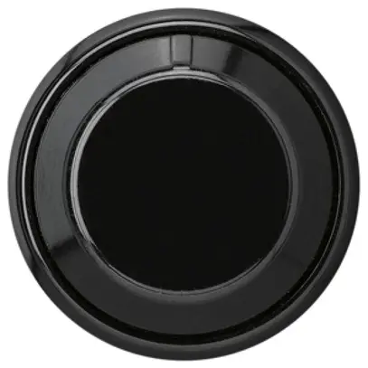 Bottone rotativo basico per variatore nero 