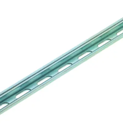 Barre profilée Weidmüller TS15 15×5.5×2000mm à fente 4.2×12mm acier zinguée 
