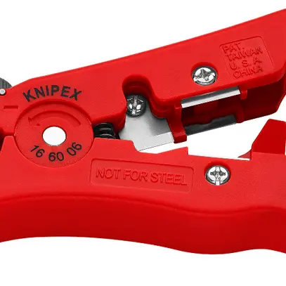 Outil à dégainer KNIPEX pour RG59, RG6, RG7 et RG11 