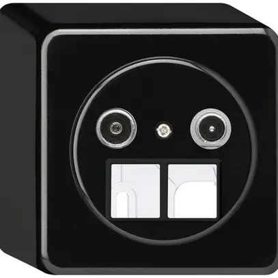 Prise multimédia AP basico TV-R 23dB 2GHz noir 