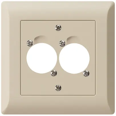 UP-Montageset für 2 XLR kallysto.line beige 