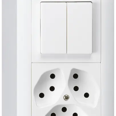 Combinazione AP I-I 1/1L+3×T13 bianco kallysto 