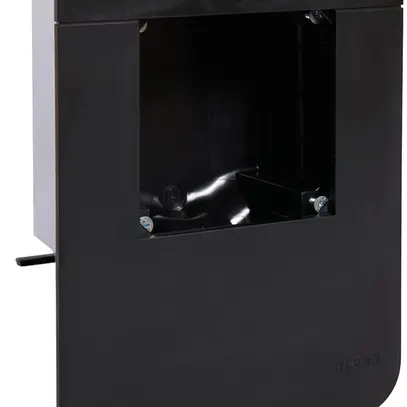 Supporto d'apparecchio Hager per SL20080 vuoto, nero 