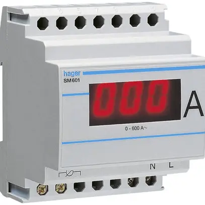Amperometro INS Hager 0…600A, senza trasformatore 