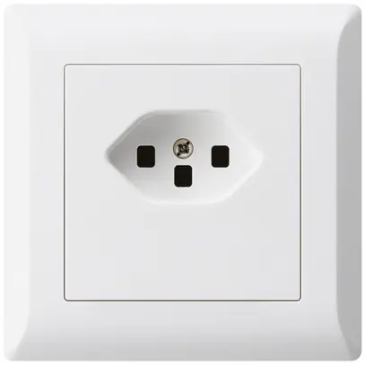 Prise ENC kallysto.line T23 blanc bornes à vis 