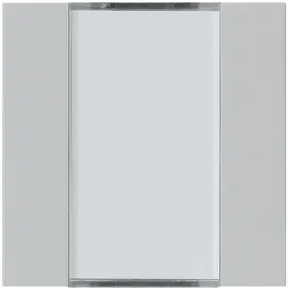 Kit frontal Hager kallysto 2×KNX systemlink/easylink gris clair 