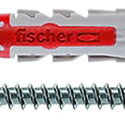 Tassello universale Fischer DUOPOWER 10×50mm nylon grigio/rosso 