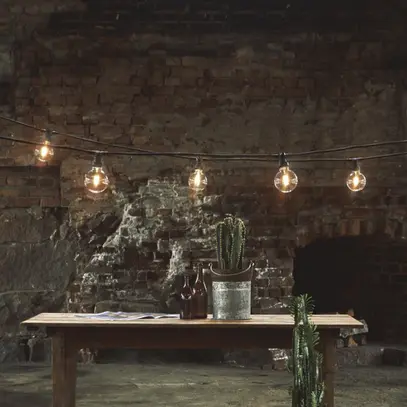 Lampe LED M. Schönenberger E27 1W 70lm 2200K 138mm G95 blanc 