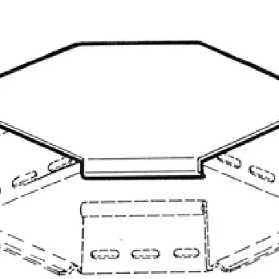 Couvercle Lanz pour angle 90° NW 400×110mm ZMA 