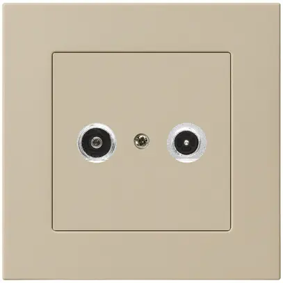 Prise antenne ENC kallysto.pro R/TV 19dB 2GHz beige 