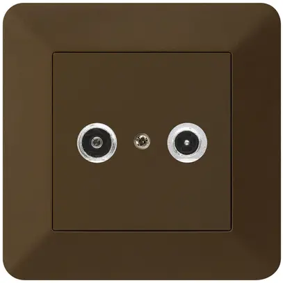 Prise antenne ENC kallysto.trend R/TV 14dB 2GHz brun 