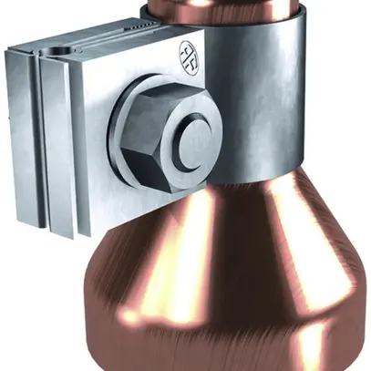 Flachdachdurchführung Flury FL 76b Cu Draht Ø6…9mm 