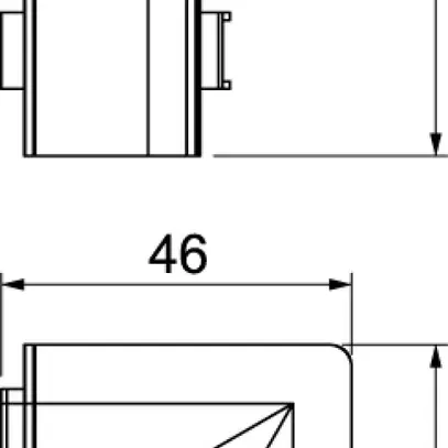 Inneneck Bettermann SL 20×50, PVC, reinweiss, 9010 