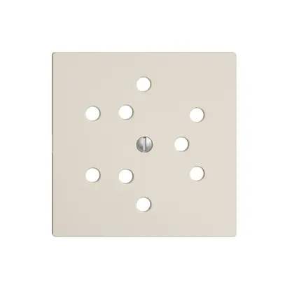 Placca frontale 3×T12 EDIZIOdue crema 