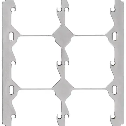 Placca di fissaggio Hager grd.3×2 137×197mm 