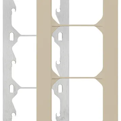 Intestazione INC kallysto.trend 4×1 beige verticale 