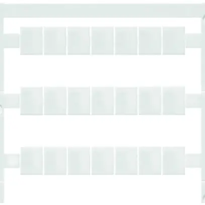 Marqueur de borne Weidmüller MultiCard WS 10×8mm PA66 blanc 