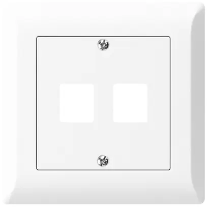 Kit frontale INC HMS kallysto.line per 2 moduli bianco 