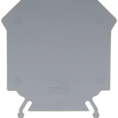 Paroi de fermeture Woertz 16mm² gris 