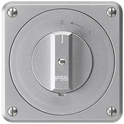 Contatto rotativo INC robusto IP55 alluminio 2P per combinazione 