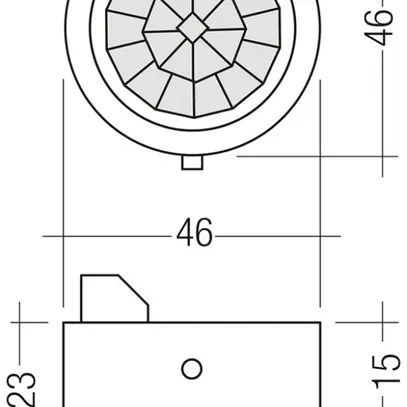 Détecteur de mouvement et lumière AP DALI-MSensor 02 