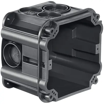 Scatola INC HSB Basic International, p.calcestruzzo, 1×1, 70×70×52 mm s.alogeni 