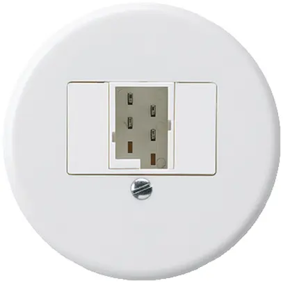 Inserto per scatola INC basico 1×TT83 bianco 