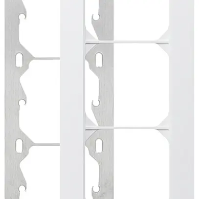 UP-Kopfzeile kallysto.trend 4×1 weiss vertikal 