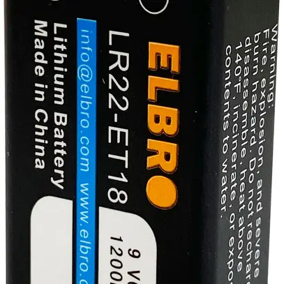 Pila al litio diossido di manganese LR22 9V 1 pezzo 