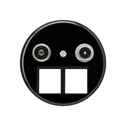 Prise multimédia basico TV-R montage A 19dB 2GHz noir 