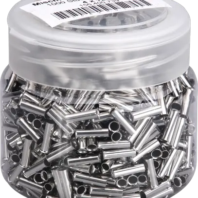 Capocorda Mischke E DIN 46228 4mm²/12mm nudo Cu-stagnato 