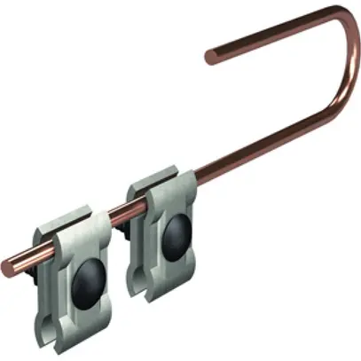 Corda T Flury FL 82b, Cu 50mm², 650mm, 2 morsetti FE41 