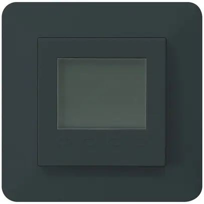 UP-Raumthermostat kallysto.trend C mit Display schwarz 