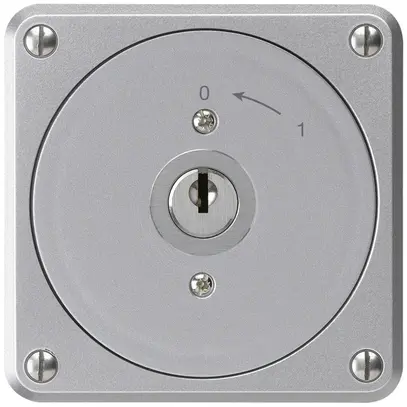 Contatto rotativo a chiave INC robusto alluminio senza coperchio 2P combinazione 