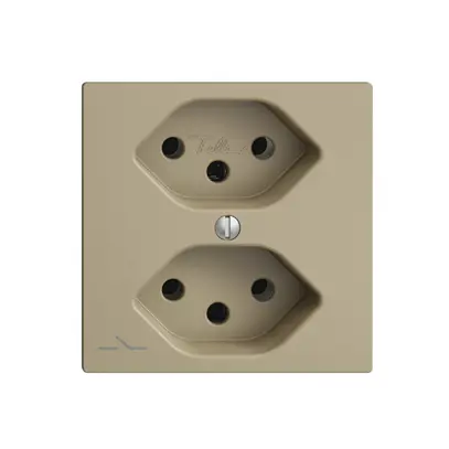 Prise ENC EDIZIOdue 2×T13 sand 1×S 