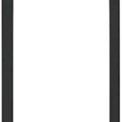 Placca di fissaggio Hager FLF 3/5 3×1 alluminio anodizzato ne 