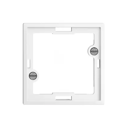 Frontplatte EDIZIOdue weiss für Signallampe flach 