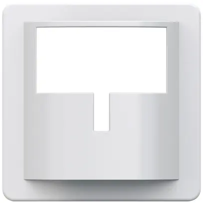 Placca frontale Hager basico H per rilevatore di movimento bianco 