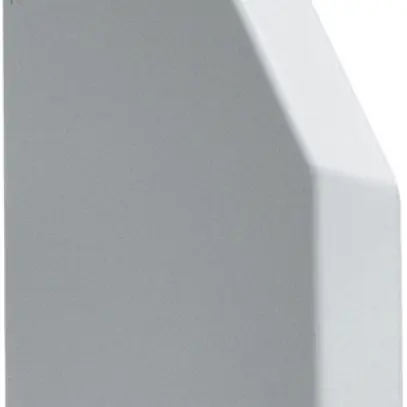 Capot de fermeture tehalit RK 110×80mm blanc pur 