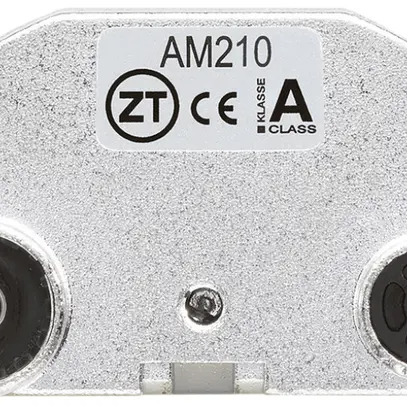 Intérieur pour prise antenne Hager R/TV montage Z 10.5dB 2GHz 