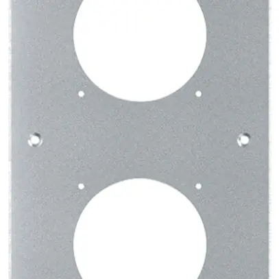 Plaque de montage ENC robusto 4×1 aluminium, nature 