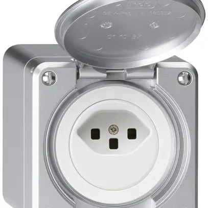 Prise AP robusto type 23 aluminium 