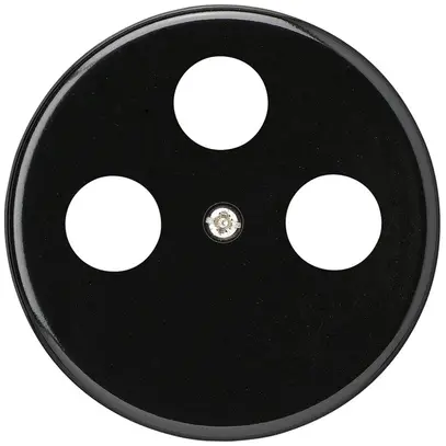 Kit frontale INC basico TV-R-SAT nero 