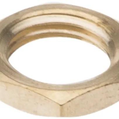 Écrou de fixation 6 pans M10×1 clé 13 laiton 