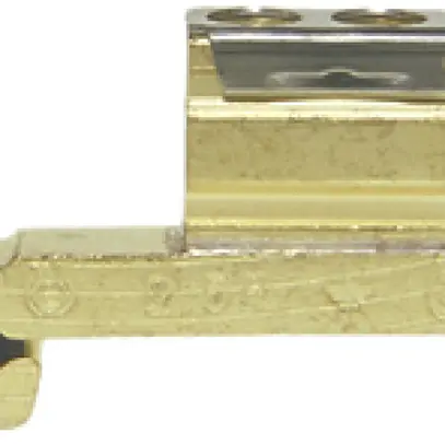 Morsetto di terra componibile Woertz 2.5mm² raccordo a vite 1×1 guida DIN 35mm 