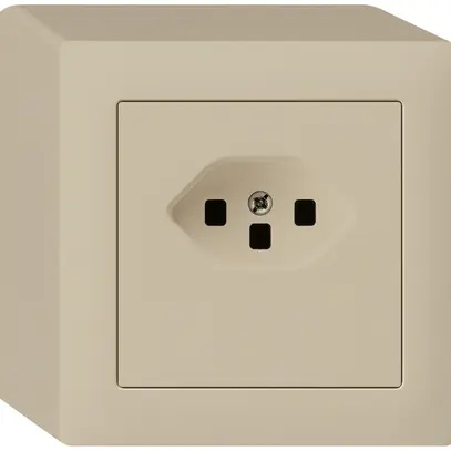 Presa AP kallysto T23 beige con morsetti a vite 