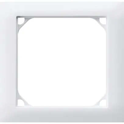 Telaio di copertura kallysto 80×100mm da avvitare bianco 
