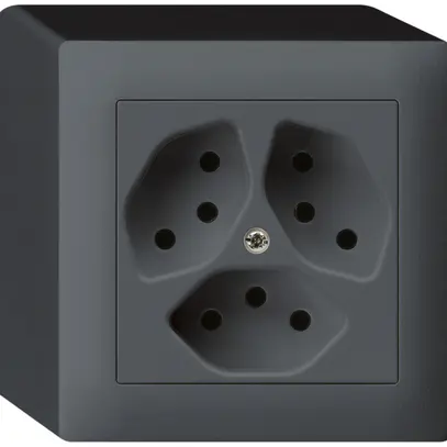 Presa AP kallysto 3×T13 antracite 